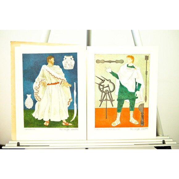 Medical Art 2300 Years of Medical Costume Complete Original Set In Folder 1962 - Picture 7 of 10